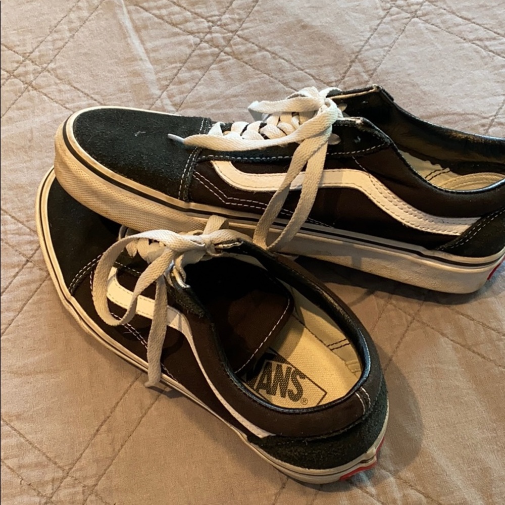 Black vans sneakers
